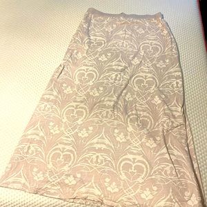 Pink and white skirt